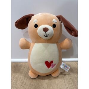 Squishmallows Official Hugmees Plush 10 inch Brown Dog Plush Soft Kids